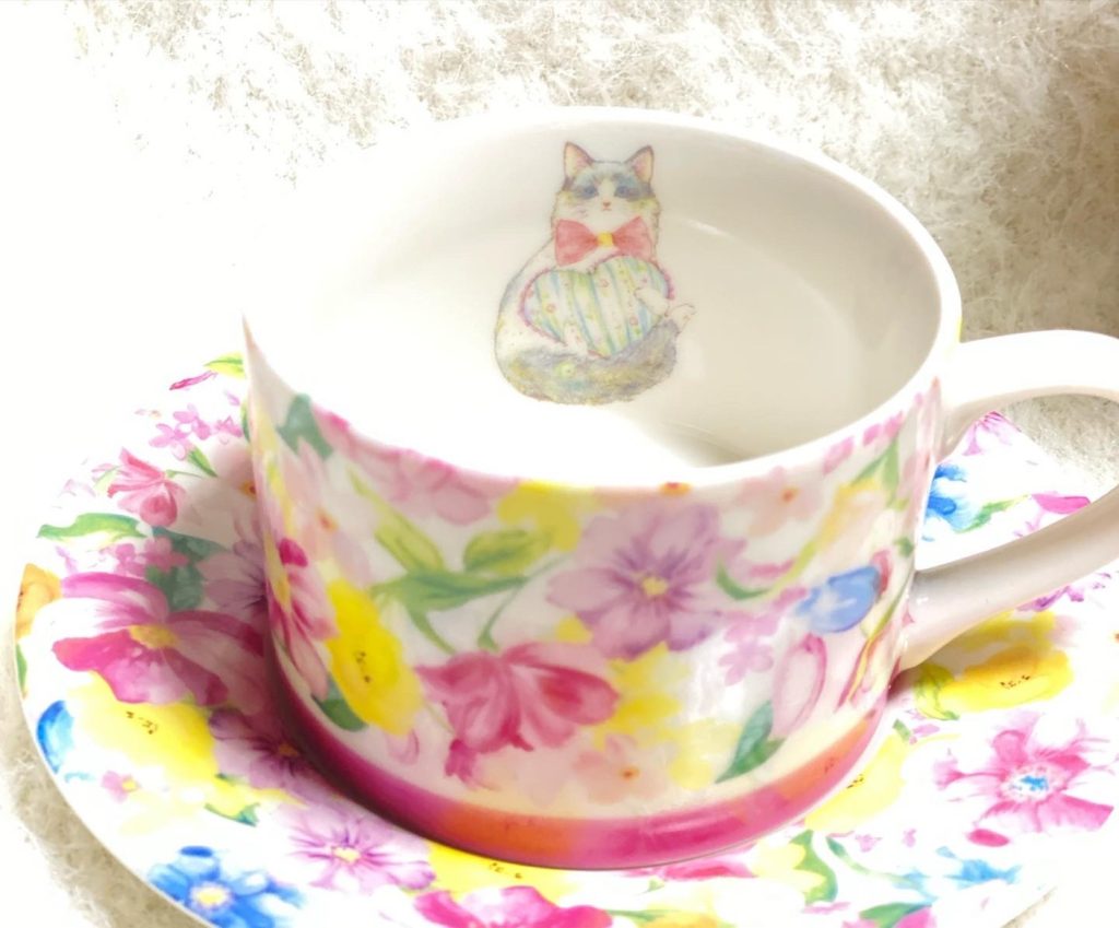 カップ＆ソーサー フラワー
